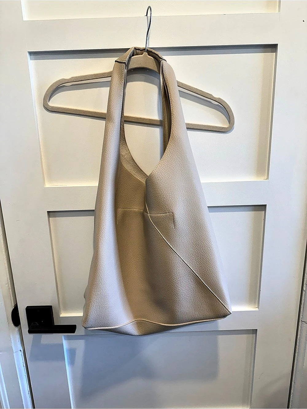 Banana Republic Heritage Hobo Bag vegan leather - off White/cream